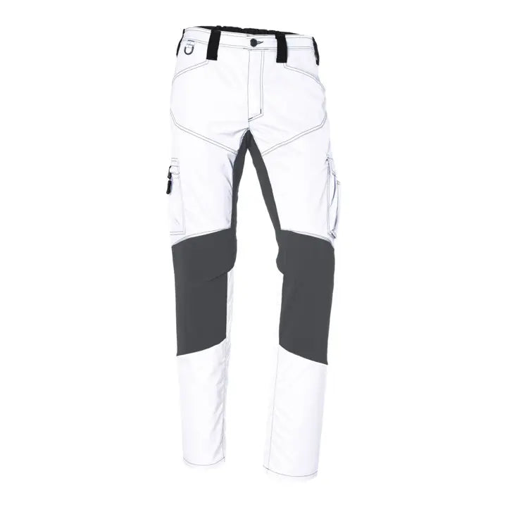 B-Ware Kübler Arbeitshose Bundhose Activiq Hose Weiß Anthrazit Größe 98 - 4053813566634
