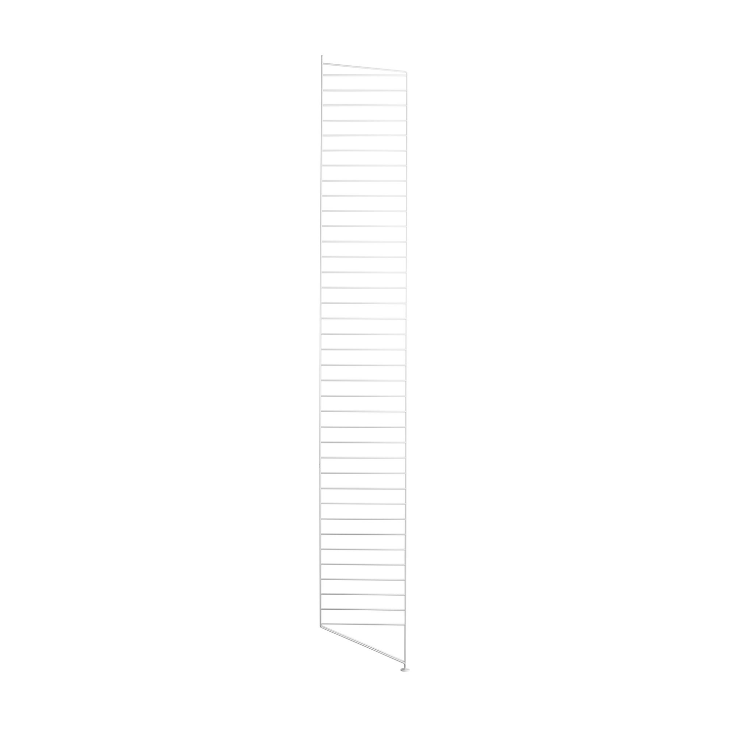 B-Ware String Bodenleiter Regalsystem Zubehör Ersatzteil 200 X 30 Cm Stahl Weiß - 7350038270429