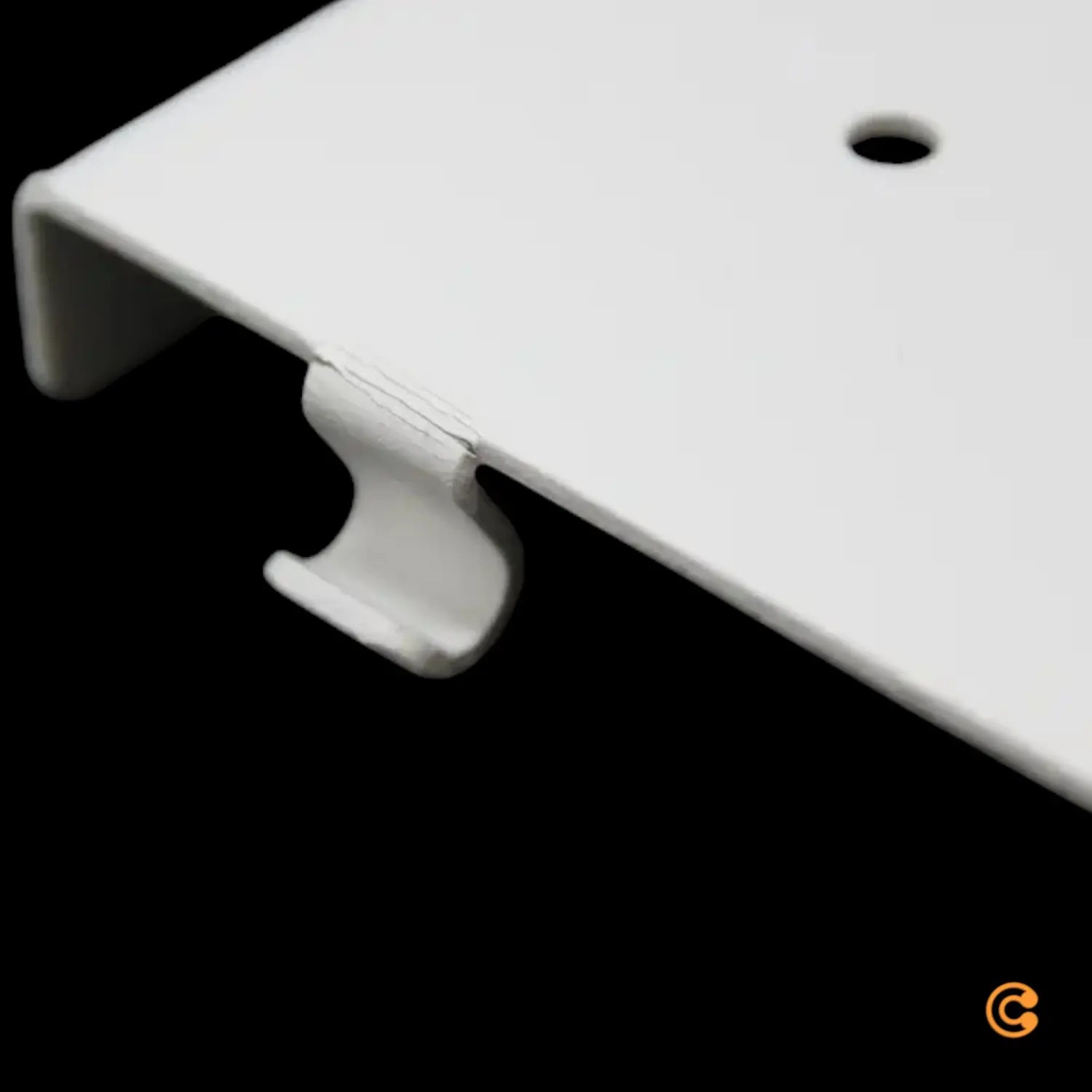 B-Ware String Furniture Metallboden Mit Niedriger Kante Regalboden Weiß Siehe Text/Foto - 7350038272614