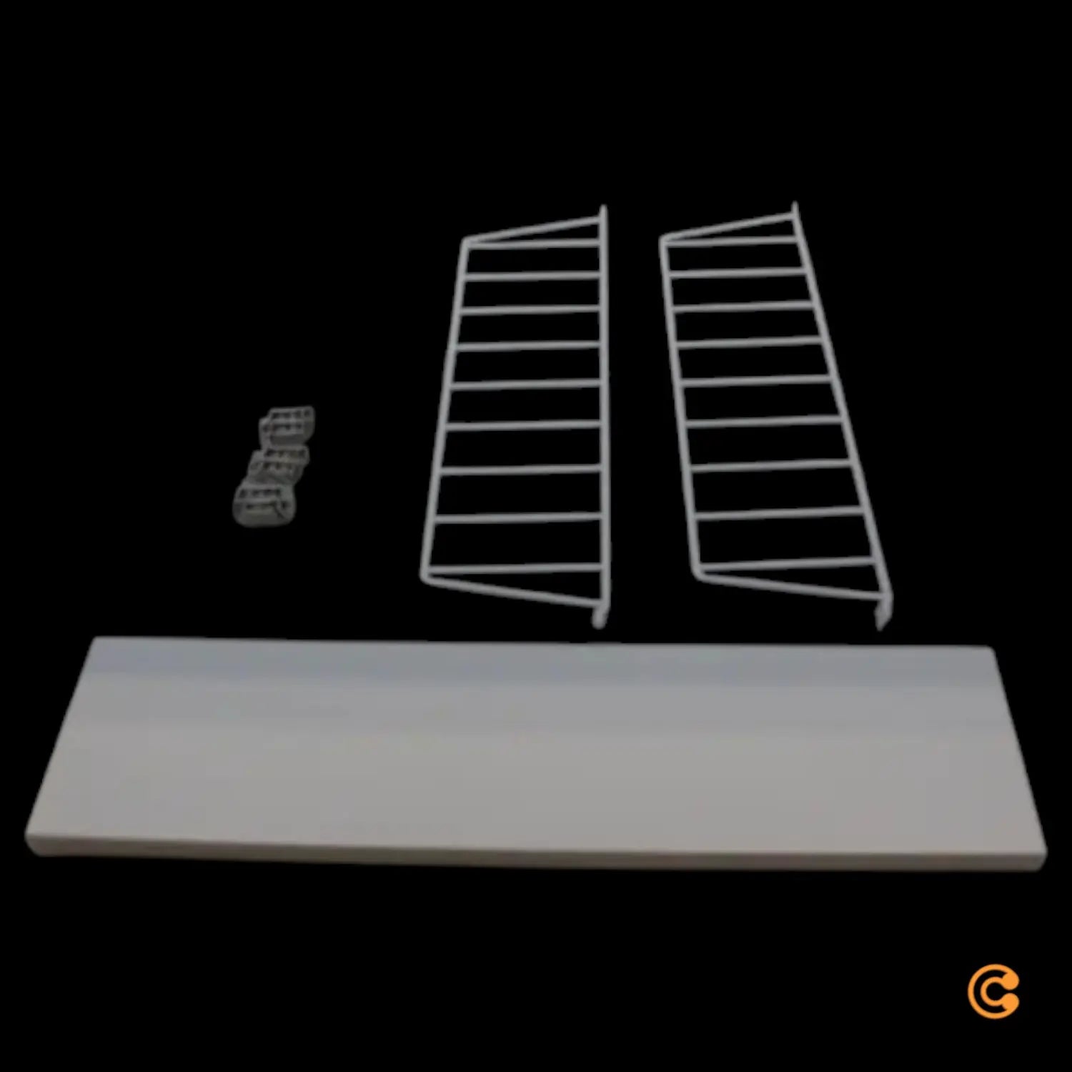 B-Ware String Pocket Wandregal Regal Ablage Wand Regal Bücherregal Siehe Text/Foto - 7350038270016