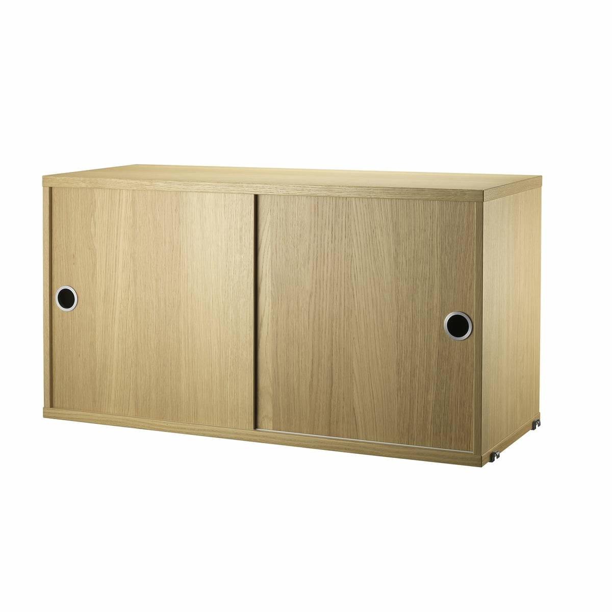 B-Ware String Schrankmodul Mit Schiebetüren 78 X 30 Cm Eiche Schrank Siehe Text/Foto - 7350038270382