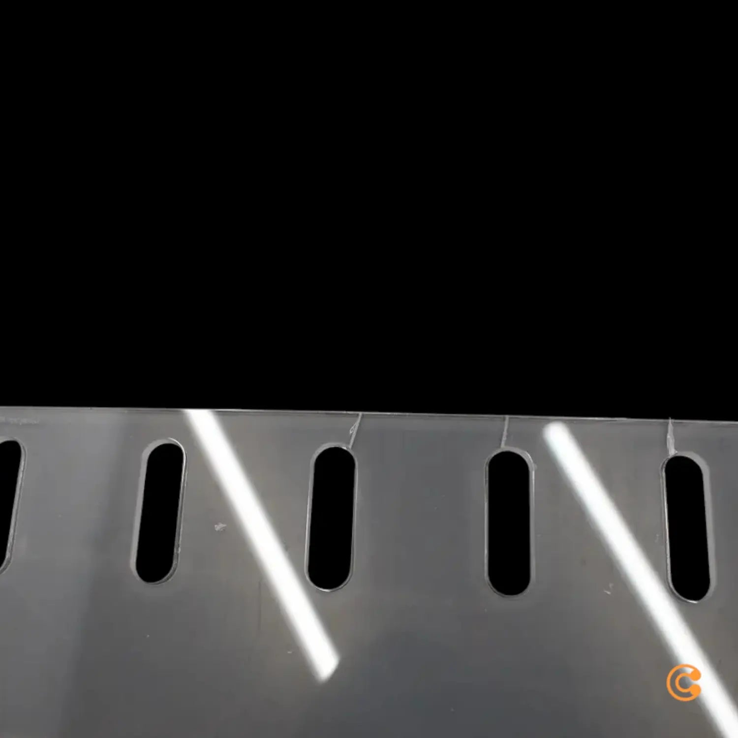 B-Ware String Seitenwand Plexiglas Regalwand Bücherregal Klar 2er Pack Siehe Text/Foto - 7350038273222