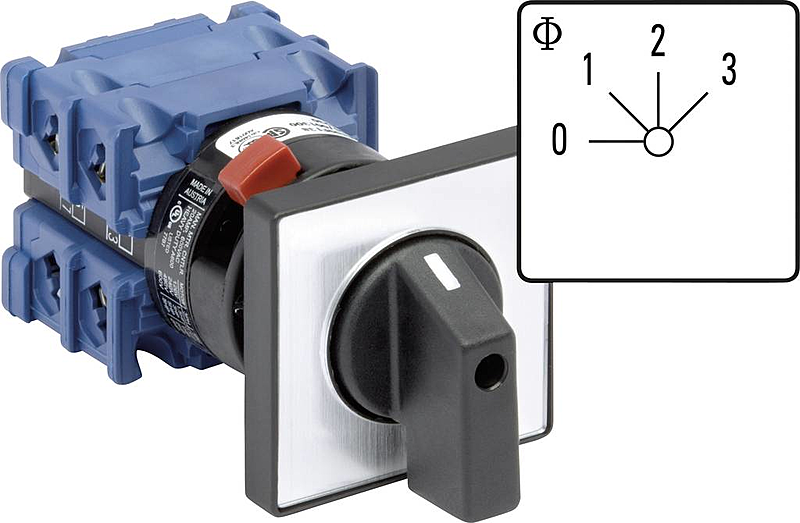 B-Ware Kraus & Naimer Ch10 A241 600 Ft2 Stufenschalter 20 A 3 X 40 ° Grau, Schwarz 1 St - 9004257081264