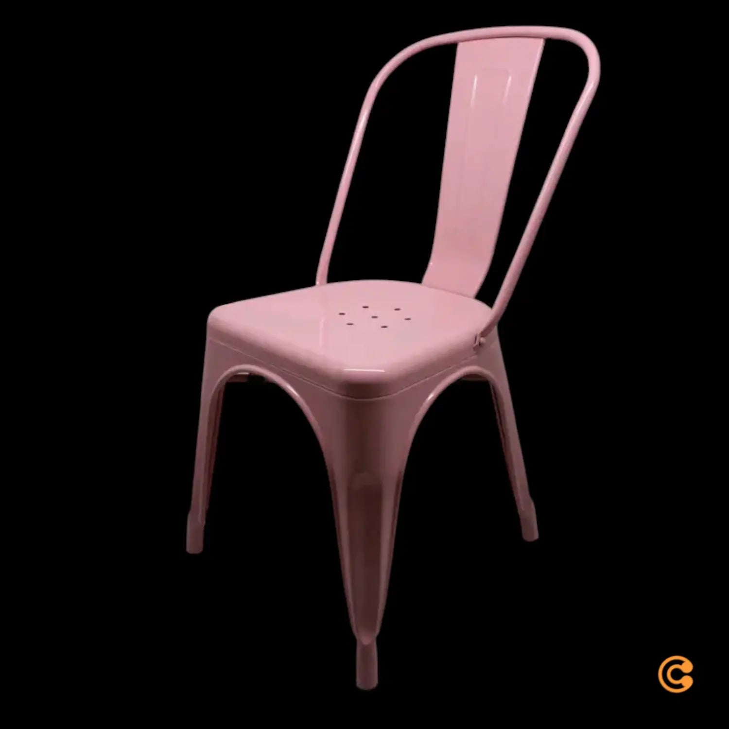 B-Ware Hjh Office Stuhl Bistrostuhl Sitzgelegenheit Rosa Stapelbar Gastronomie - 4064323013082