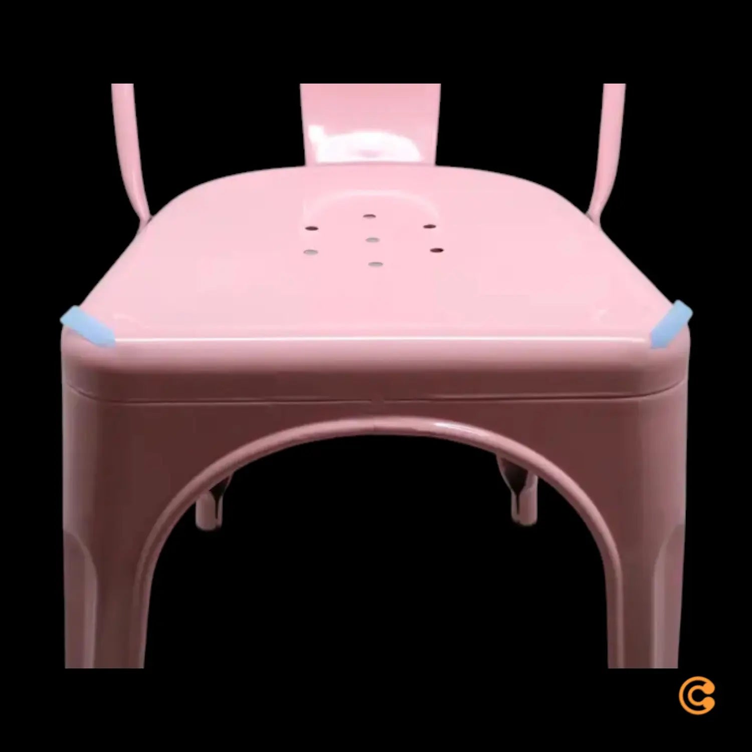 B-Ware Hjh Office Stuhl Bistrostuhl Sitzgelegenheit Rosa Stapelbar Gastronomie - 4064323013082