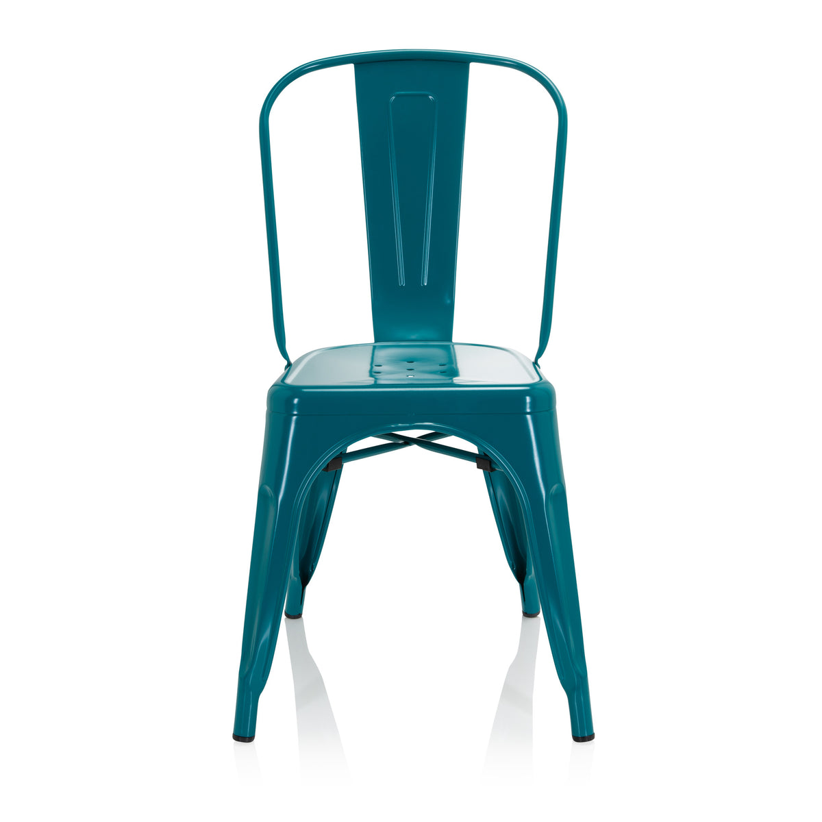 hjh OFFICE Stuhl Sitzgelegenheit VANTAGGIO COMFORT metallic petrol stapelbar - 4064323013099