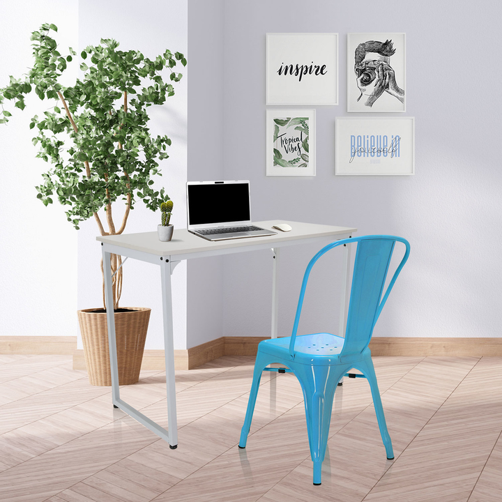 Hjh Office Stuhl Sitzgelegenheit Bistrostuhl Hellblau Vantaggio Comfort Stahl B-Ware - 4251084662387