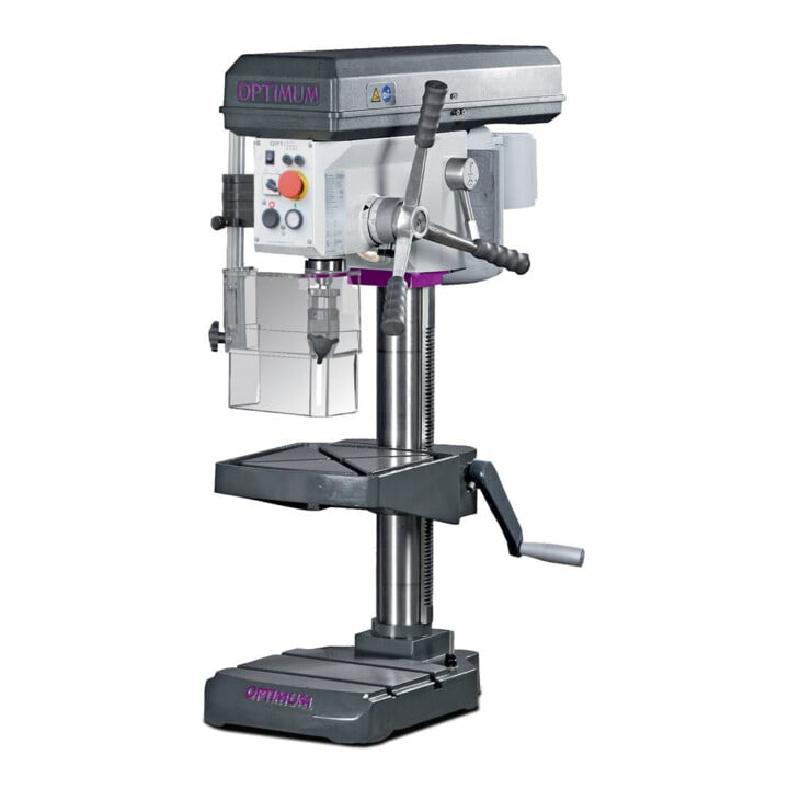 B-Ware Stürmer Opti Drill Tischbohrmaschine Bohrer 24mm Mk2 350 4000m Not Halt Schalter - 4030635010729