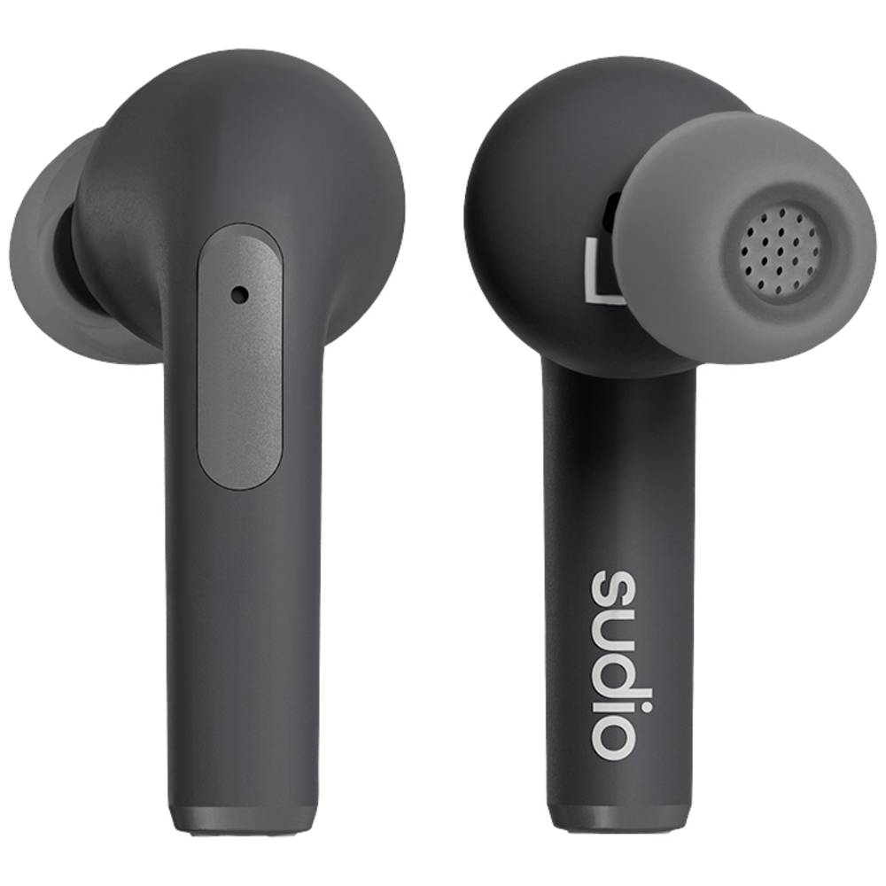 Sudio In Ear Headset Ohrhörer N2 Pro Bluetooth ANC Kopfhörer Schwarz Ladecase - 7350071384060