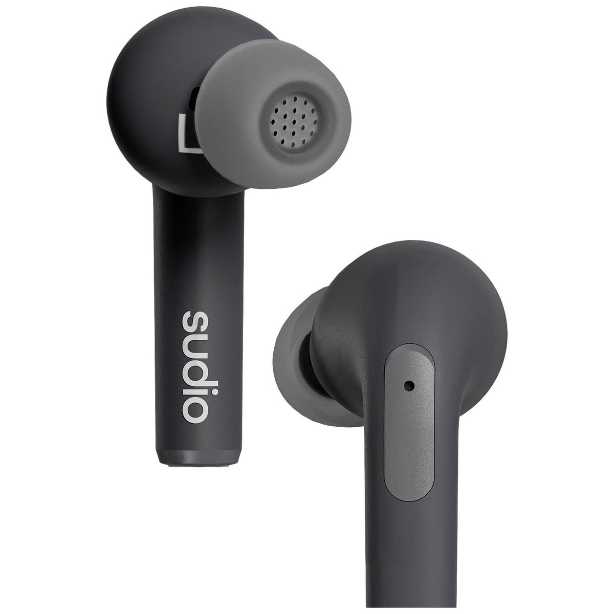 Sudio In Ear Headset Ohrhörer N2 Pro Bluetooth ANC Kopfhörer Schwarz Ladecase - 7350071384060