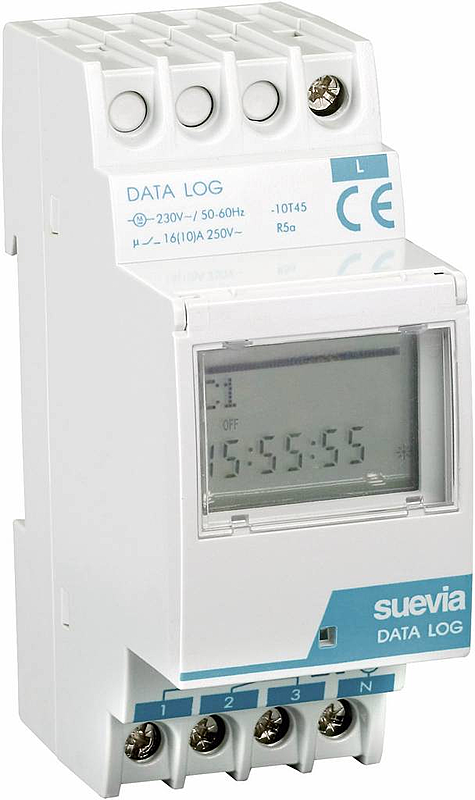 B-Ware Suevia Digi Log Hutschienen Zeitschaltuhr Digital 230 V/Ac - 8426709800406