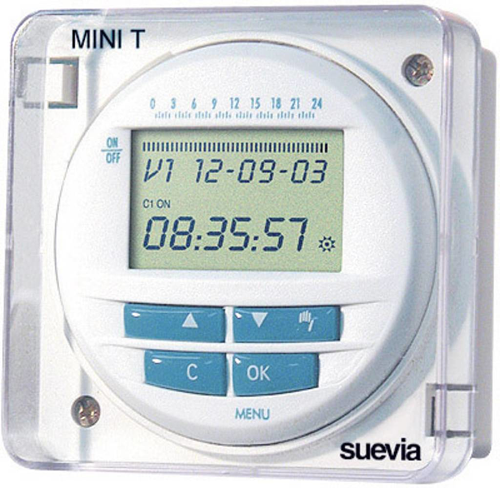 B-Ware Suevia Practic Log Unterputz Timer Digital 230 V/Ac 16 A/230 V - 8426709800338