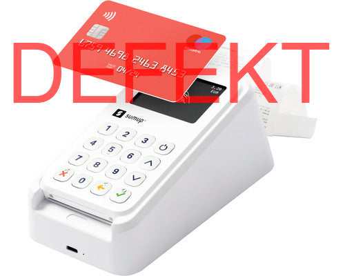 D-Ware Sumup Ec & Kreditkartenlesegerät Set Kartenterminal Wi Fi Defektware - 4260325421898