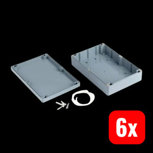 B-Ware Supertronic Universal Gehäuse Kasten Box Pe256 K S 222 X 146 X 55 Mm 6 Stück