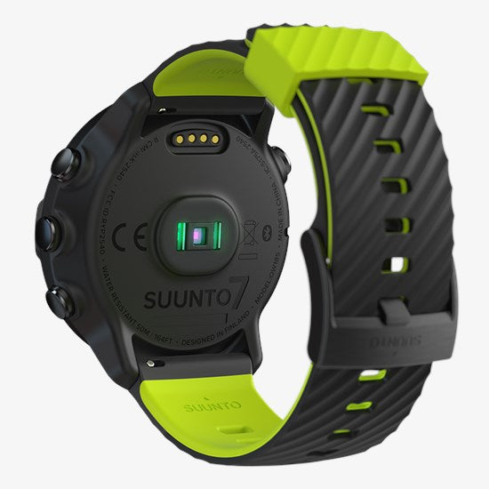 SUUNTO 7 Sportuhr GPS Laufuhr Fitnesstracker Smartwatch Uhr AMOLED Black Lime - 6417084504098