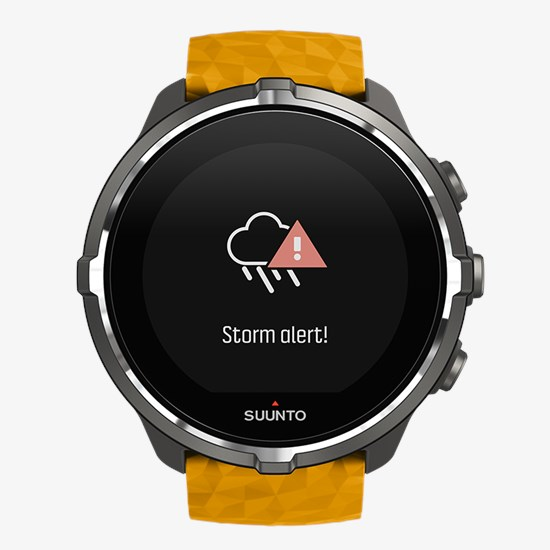 B-Ware Suunto Spartan Sport Wrist Hr Baro Amber Uhr Fitnessuhr Fitness Smartwatch Gelb