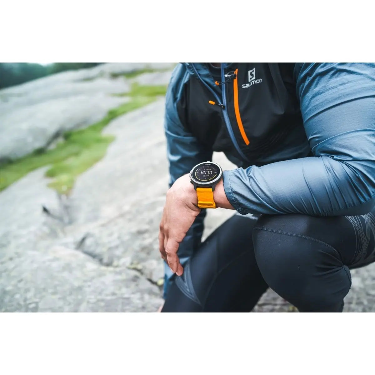 B-Ware Suunto Spartan Sport Wrist Hr Baro Amber Uhr Fitnessuhr Fitness Smartwatch Gelb