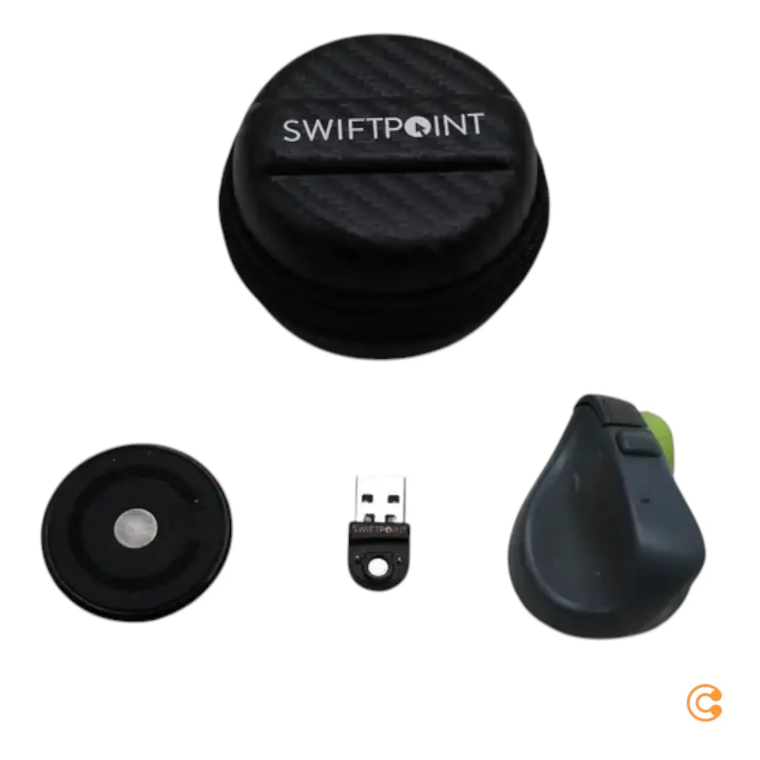 B-Ware Swiftpoint Tracpoint Ergonomische Maus Computermaus Bluetooth Siehe Text/Foto - 4064161238241