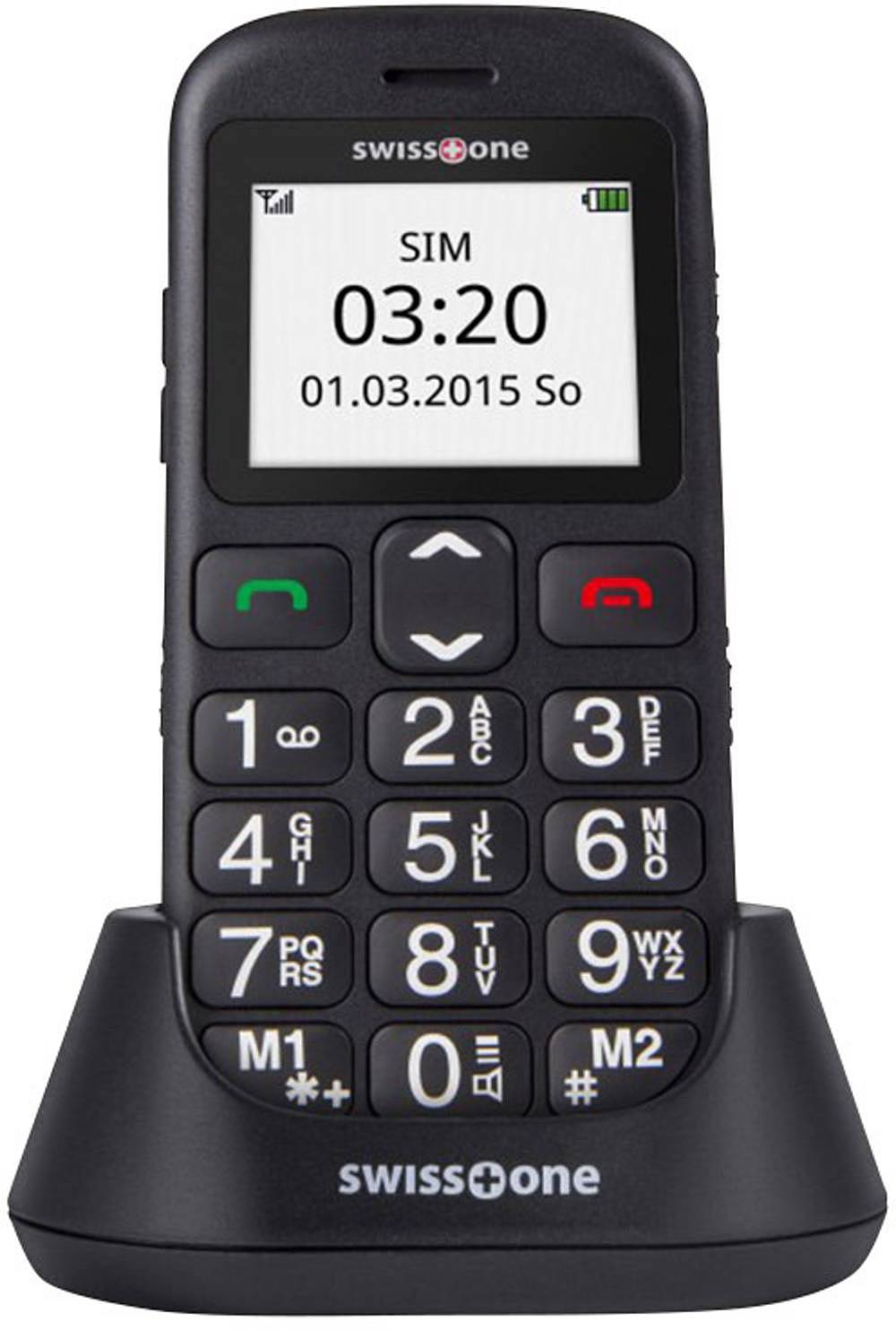 B-Ware Swisstone Bbm 320c Senioren Handy Schwarz - 4260117672545
