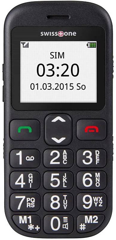 B-Ware Swisstone Bbm 320c Senioren Handy Schwarz - 4260117672545