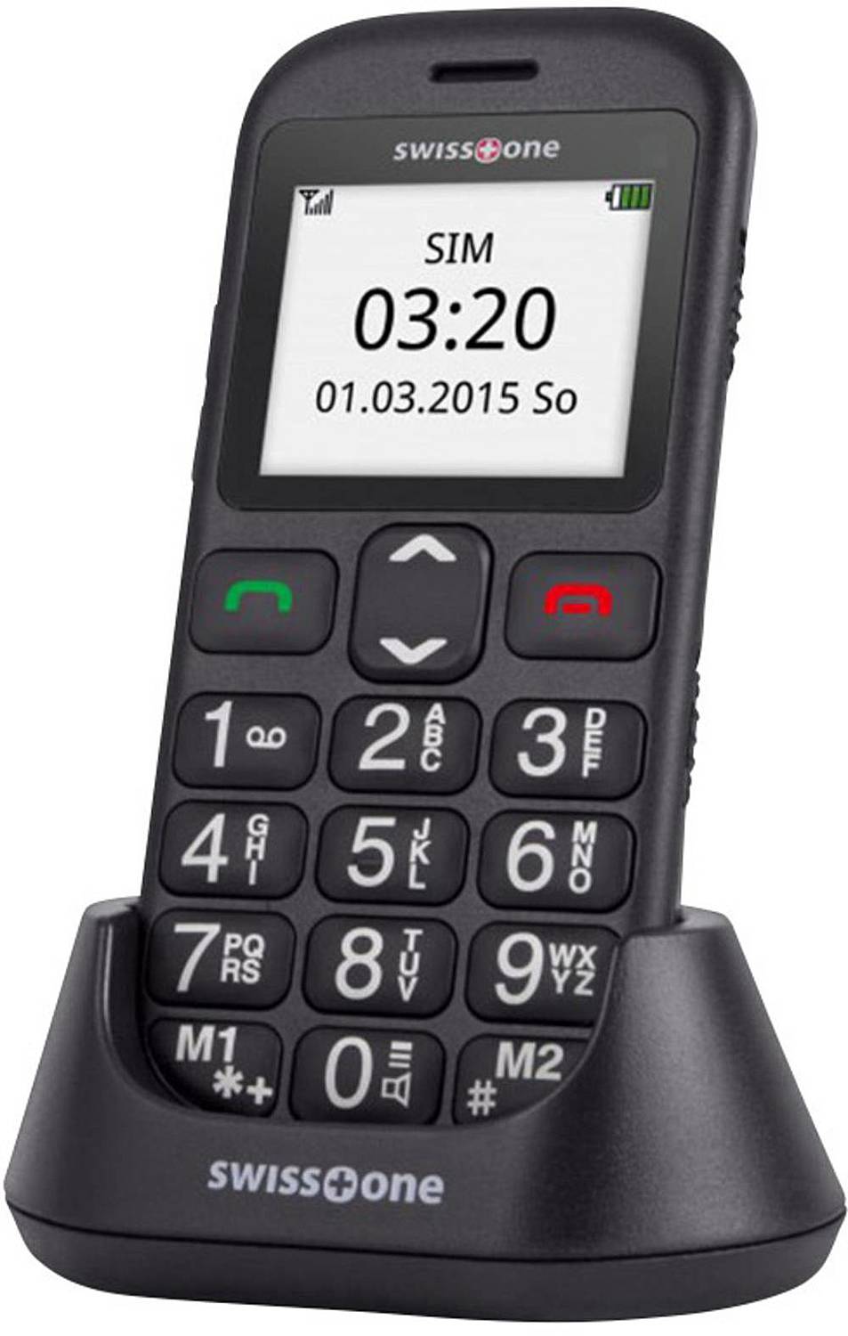B-Ware Swisstone Bbm 320c Senioren Handy Schwarz - 4260117672545