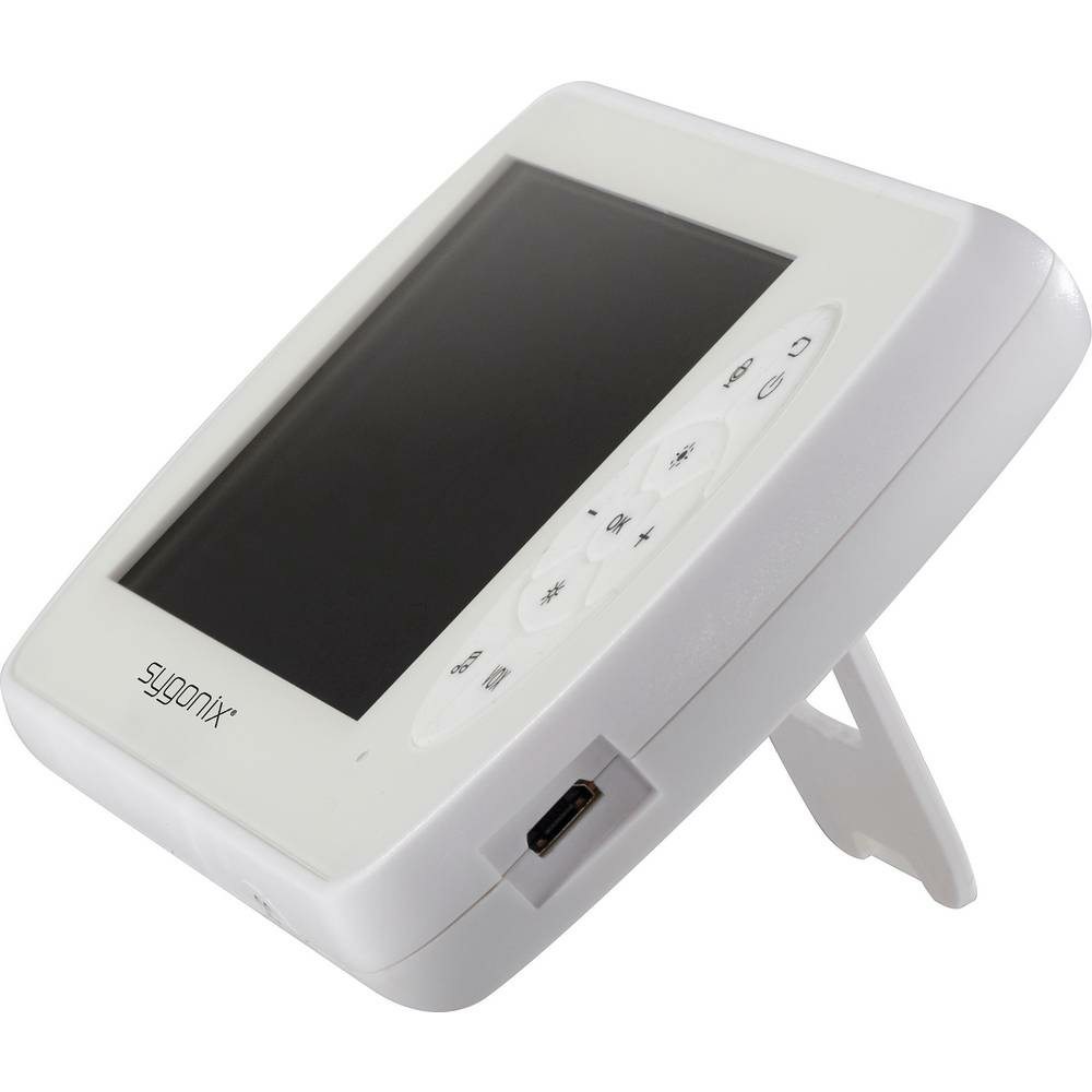 B-Ware Sygonix Hd Baby Monitor Sy 4548738 Babyphone Kamera Babykamera Kabellos 2.4 G Hz  - 4064161088952