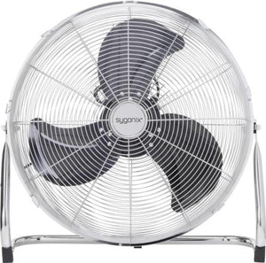 B-Ware Sygonix FE-50A Bodenventilator Tischventilator Ventilator Klima 140W Silber