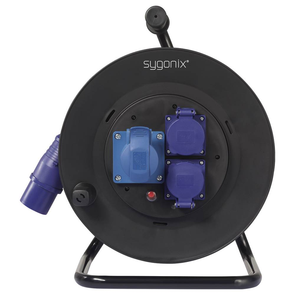 B-Ware Sygonix Cee Cara Kabeltrommel Verlängerung Kabel Outdoor Stromkabel 25m - 4064161342535