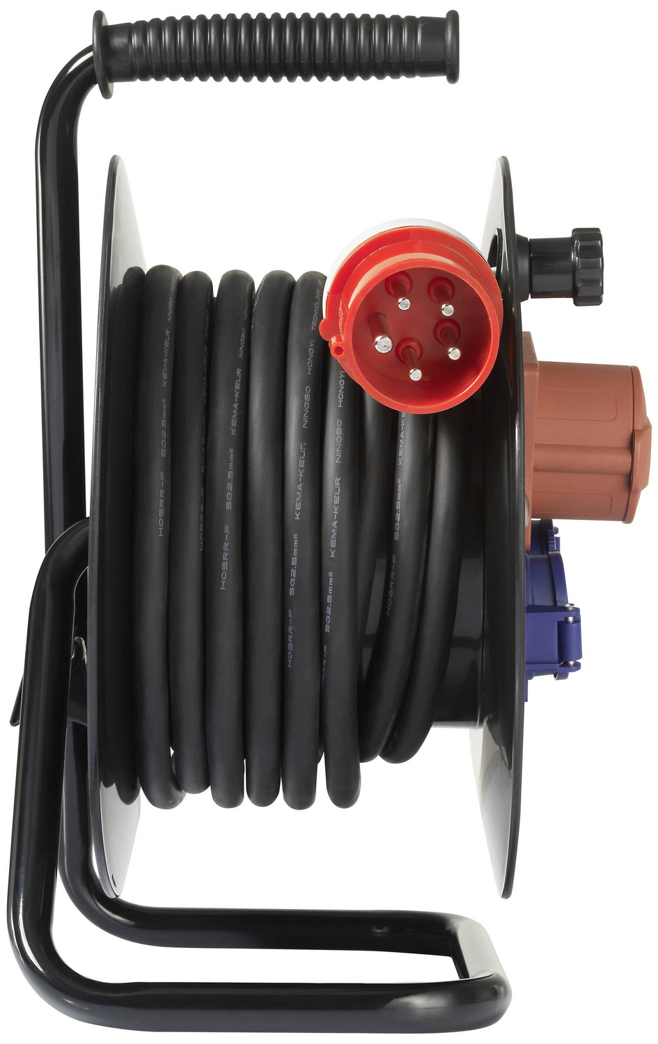 B-Ware Sygonix Sy 5806894 Kabeltrommel 25 M Schwarz Cee Stecker 16 A Kabel Zubehör - 4064161295015