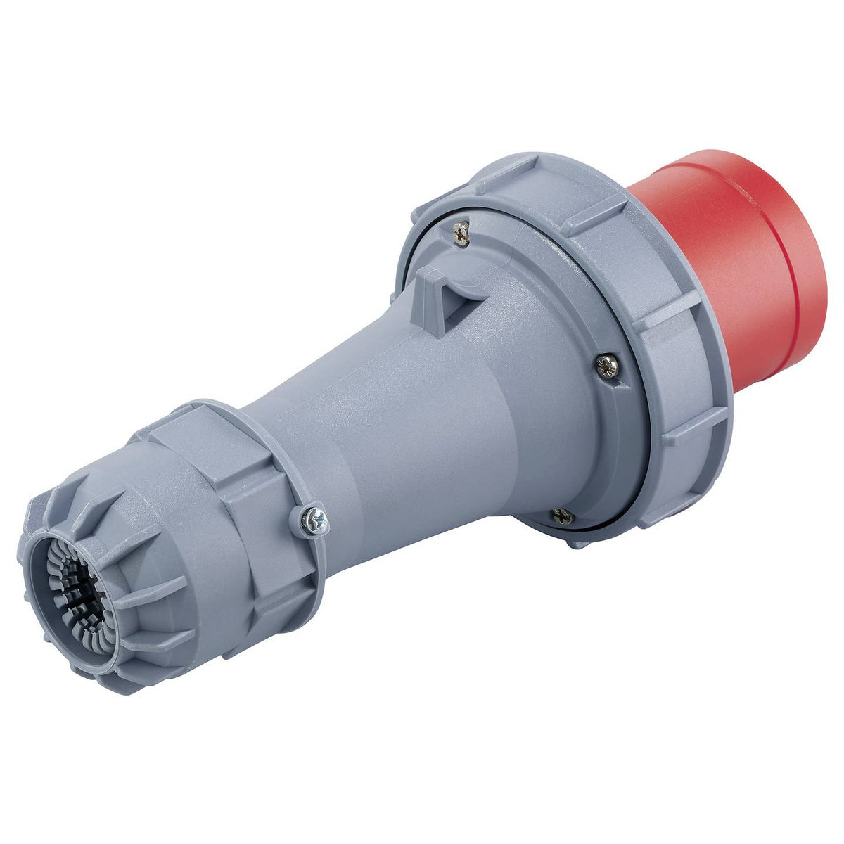 Sygonix CEE Stecker SY-6796256 Industriestecker 5polig Grau Pilotkontakt 2 STÜCK - 4064161474175