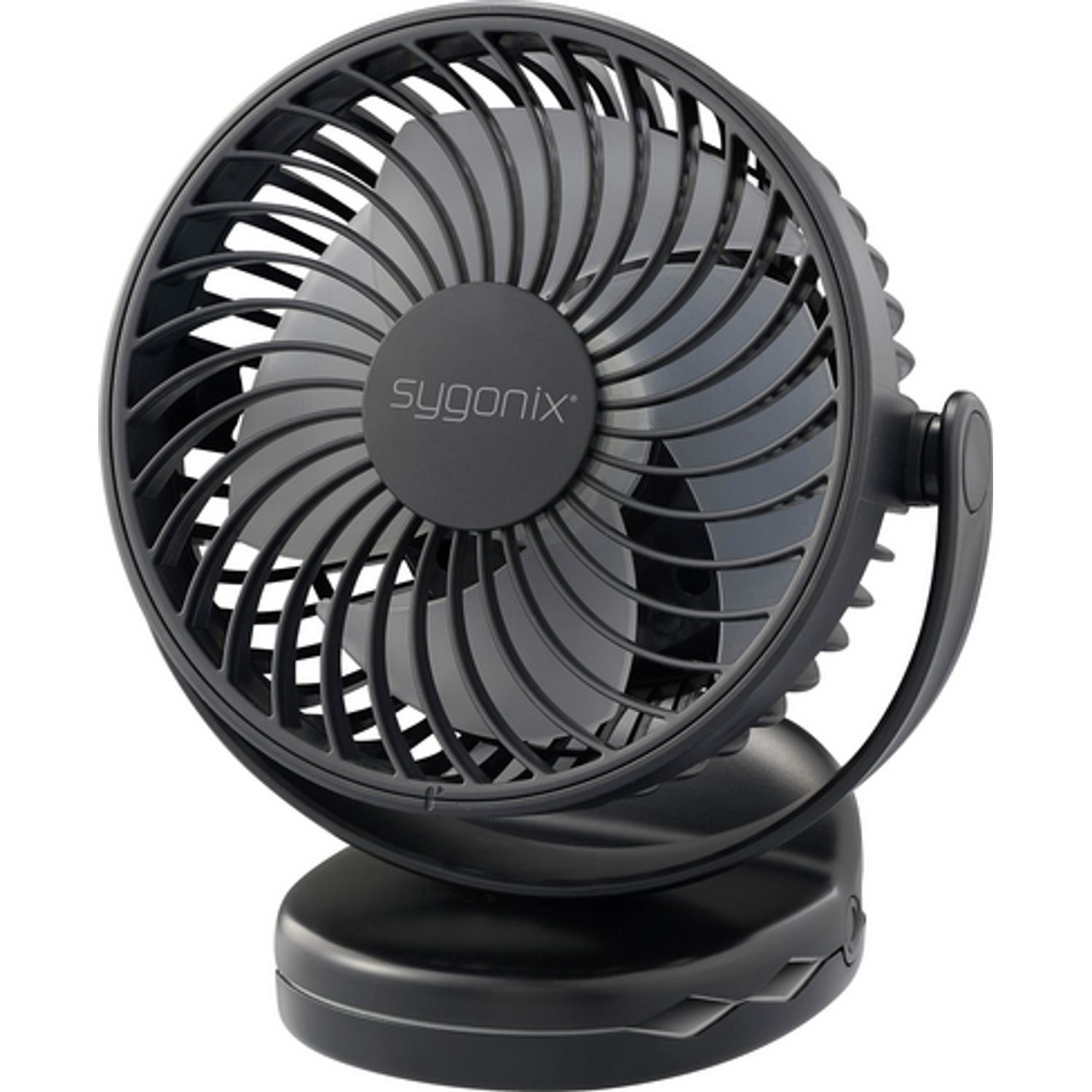B-Ware Sygonix Clip Ventilator Usb Mini Lüfter Tischventilator Tragbar Büro Gadget