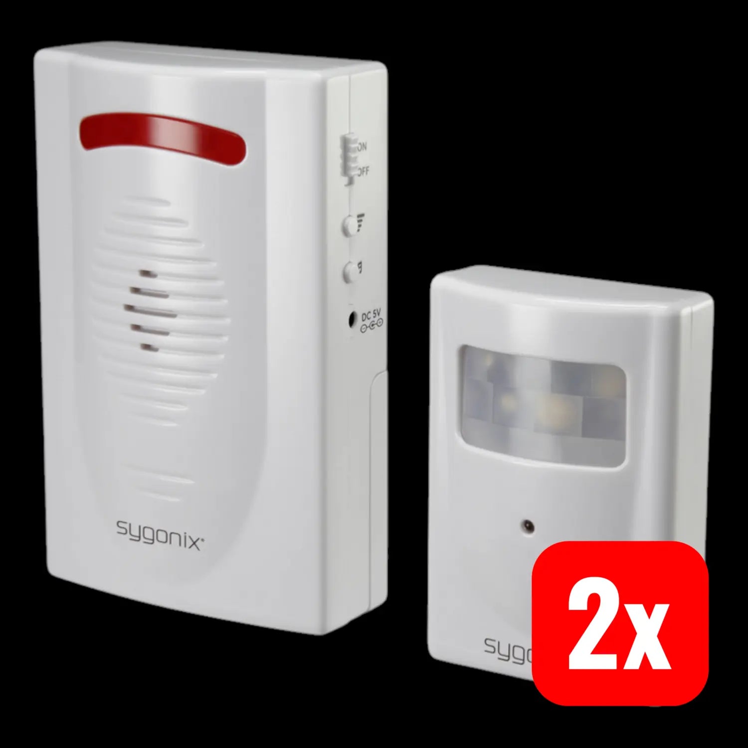 B-Ware Sygonix Durchgangsmelder Mini Alarmanlage Bewegungsmelder Led 120 D B 2 Sets - 4064161206035