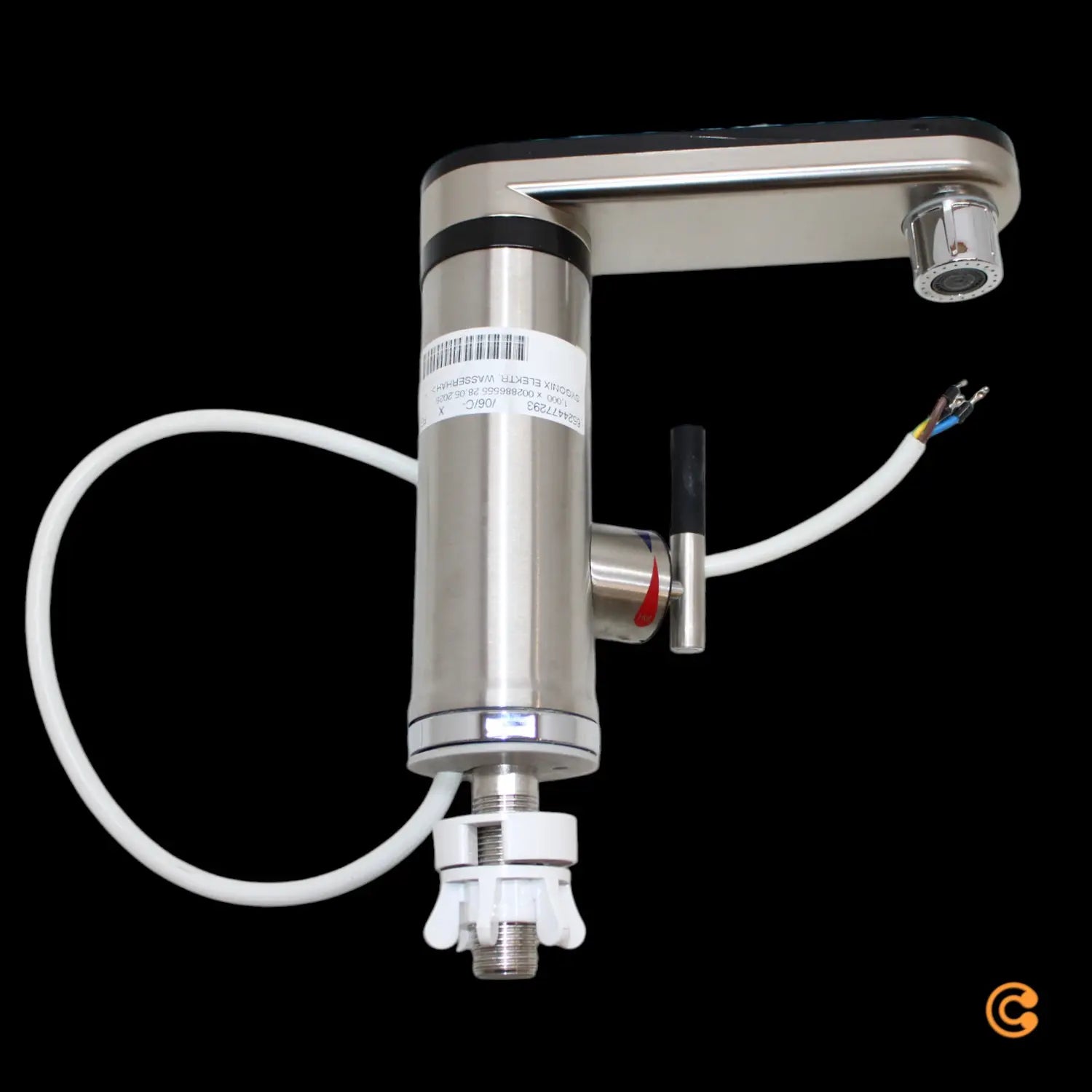 B-Ware Sygonix Elektrischer Wasserhahn Edelstahl Led Sanitäranlage Siehe Text/Foto - 4064161260211