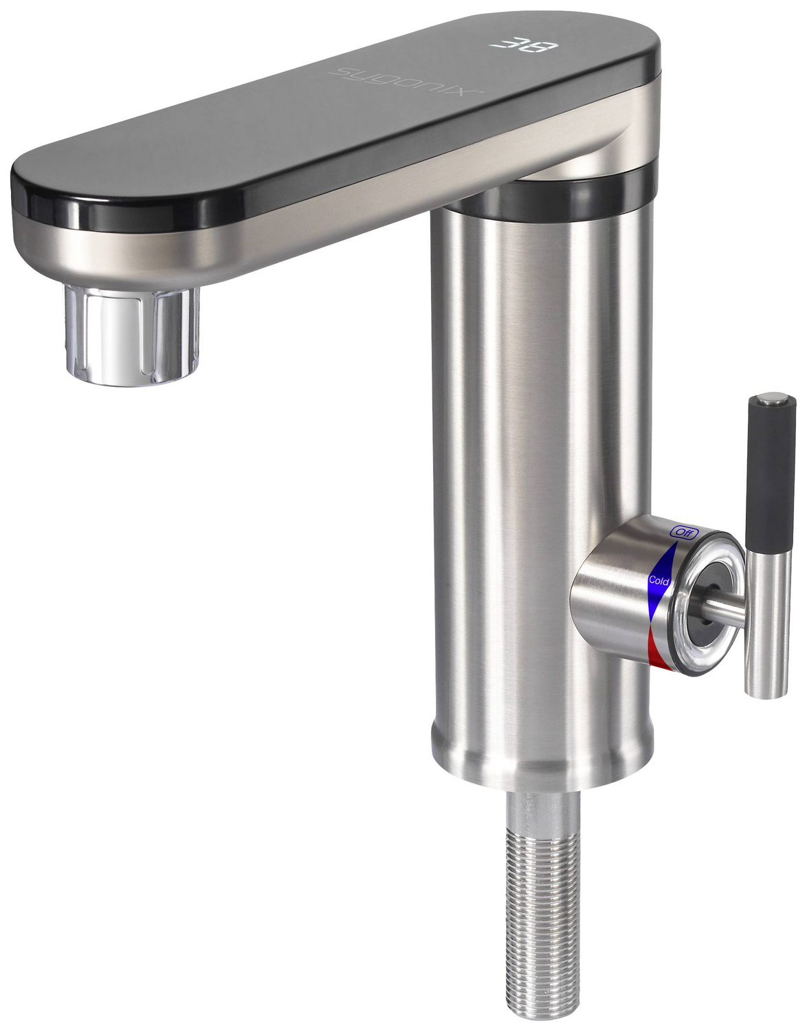 Sygonix Elektrischer Wasserhahn Edelstahl Led Sanitäranlage Wasseraufbereitung B-Ware - 4064161260211