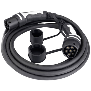 B-Ware Sygonix Ladekabel Stromkabel E Auto 7m Typ 2 Außenbereich Geeignet Schwarz
