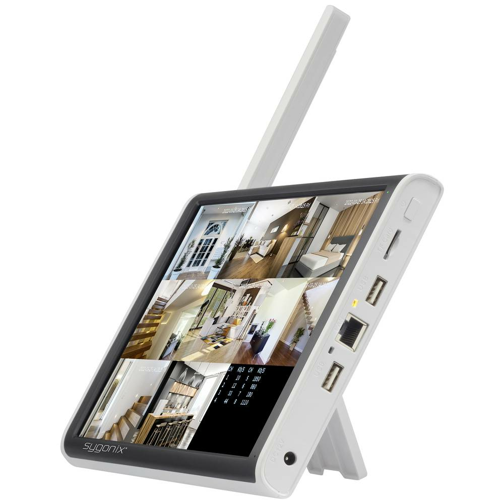 Sygonix Sy 5046554 Funk überwachungskamera Set Videoüberwachung Kamera Monitor   B-Ware
