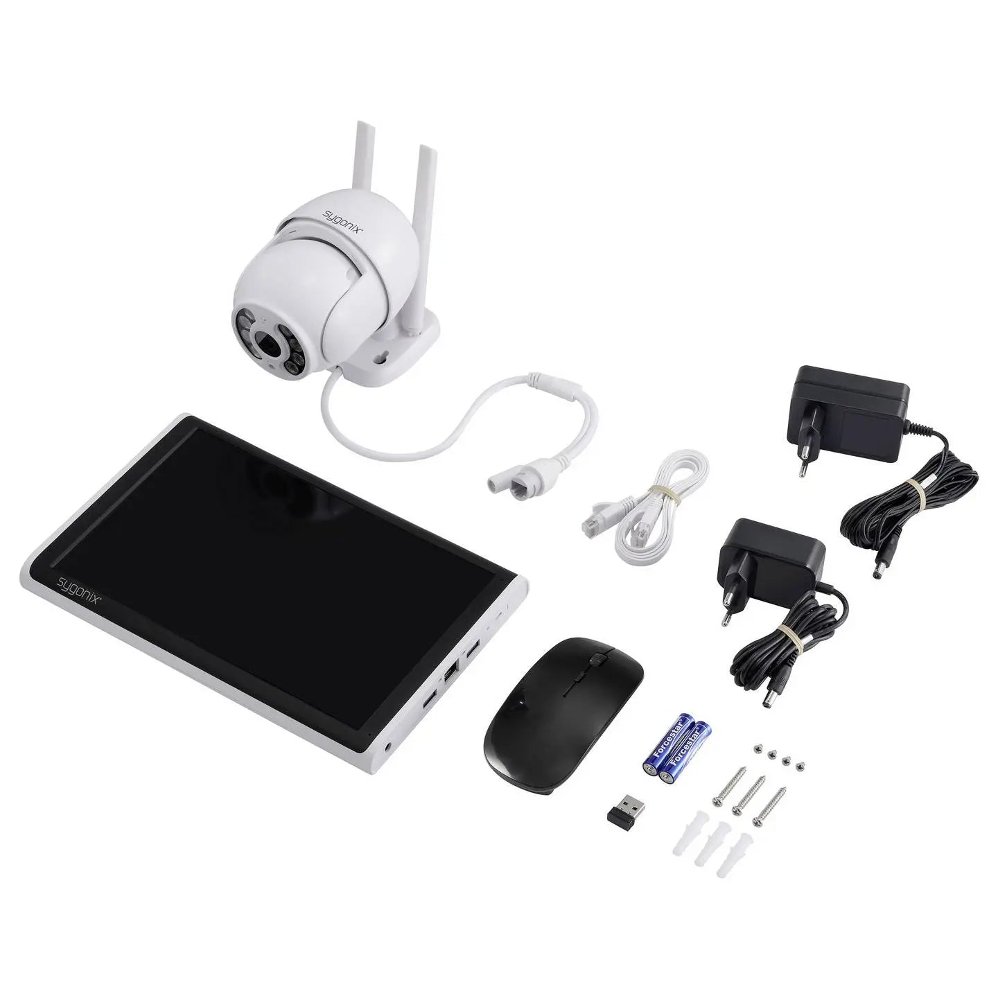 B-Ware Sygonix Funk überwachungskamera Set Kamera Videoüberwachung 4 Kanal 2304x1296 - 4064161336084