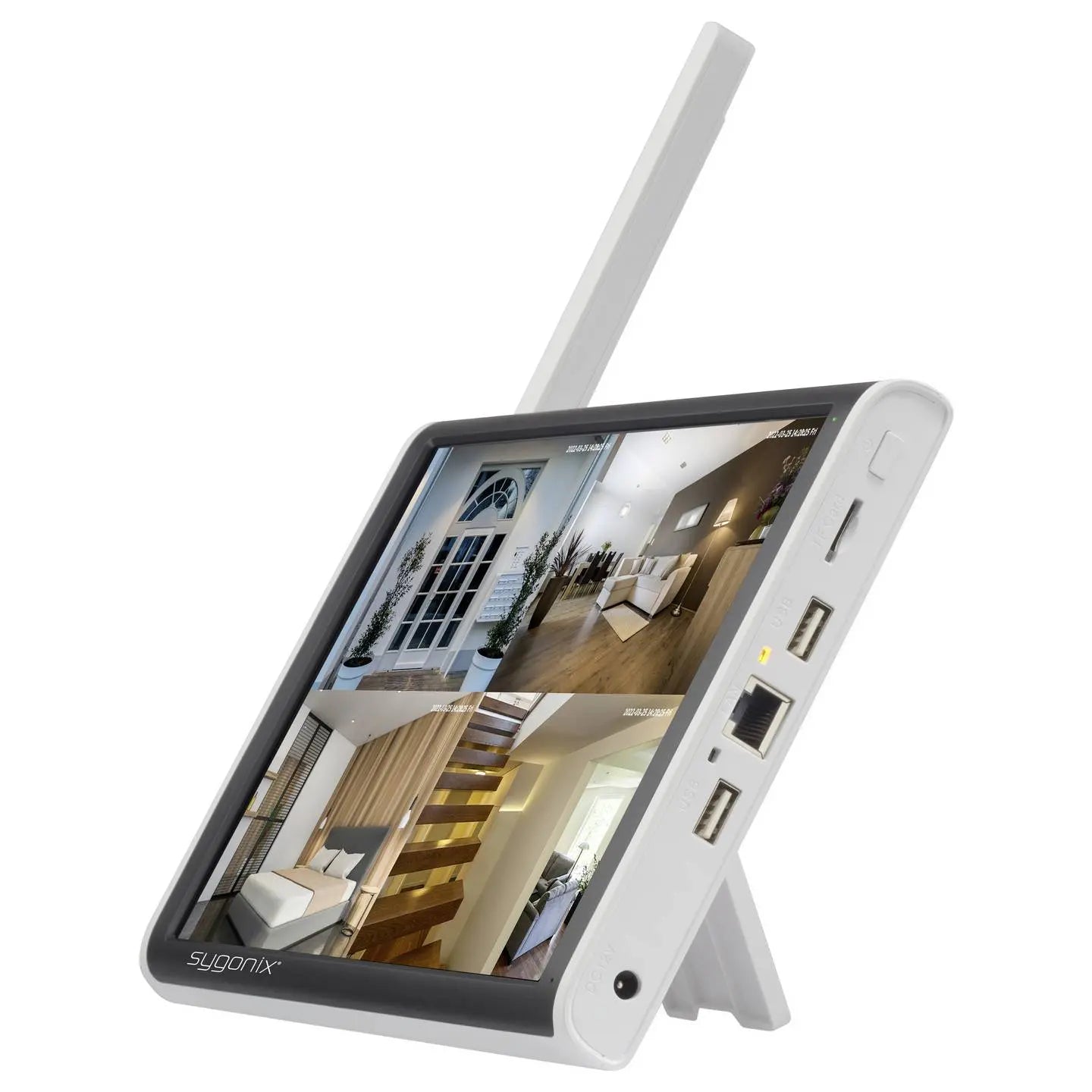 B-Ware Sygonix Funk überwachungskamera Set Kamera Videoüberwachung 4 Kanal 2304x1296 - 4064161336084