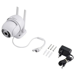 B-Ware Sygonix Ptz Zusatzkamera überwachungskamera Funkkamera Ptz Außen Weiß Sy 6440258