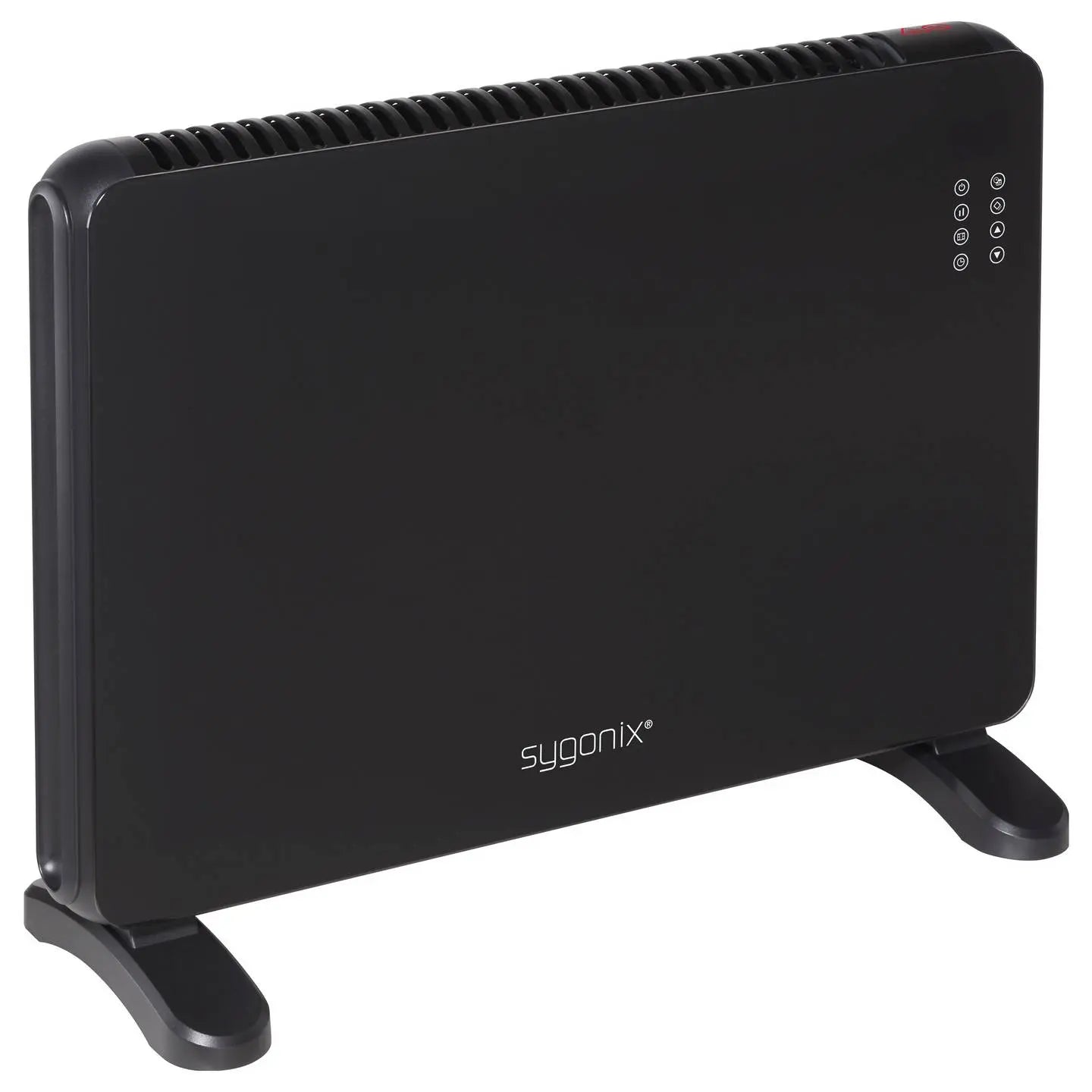 B-Ware Sygonix Glaskonvektor Elektroh Heizgerät Heizung Raumheizung 2000 W Weiß - 4064161407524