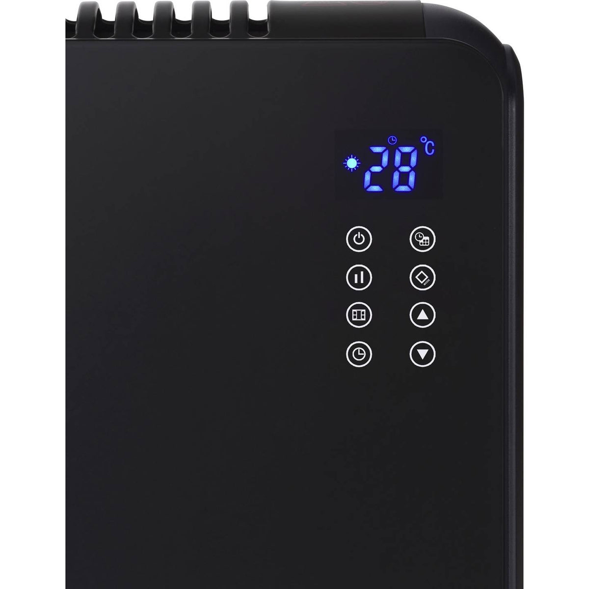 SYGONIX GLASKONVEKTOR ELEKTROH Heizgerät Heizung Raumheizung 2000W Weiß - 4064161407524
