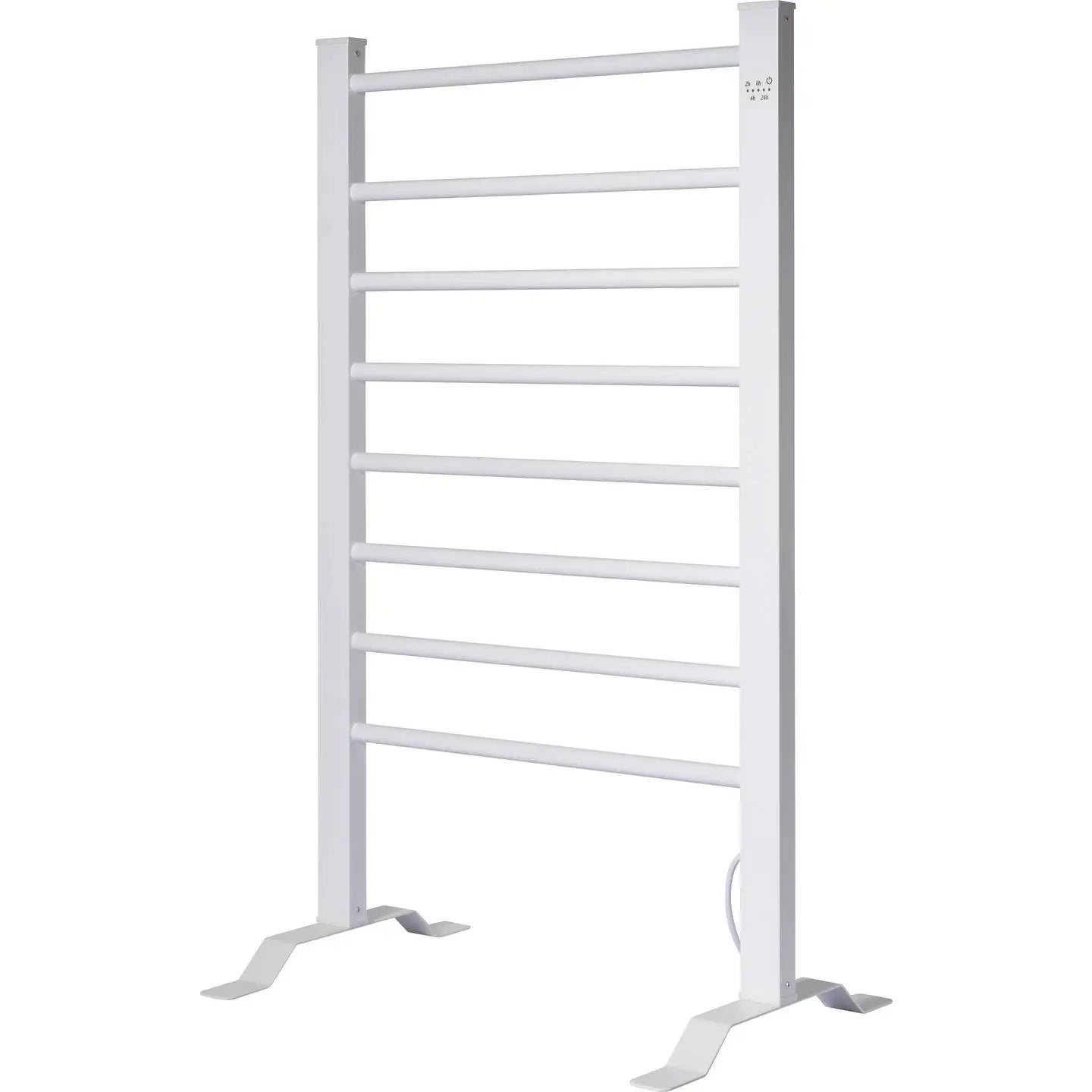 B-Ware Sygonix Handtuchwärmer Handtuchhalter Wand Standgerät Handtuchheizer Weiß  - 4064161471969