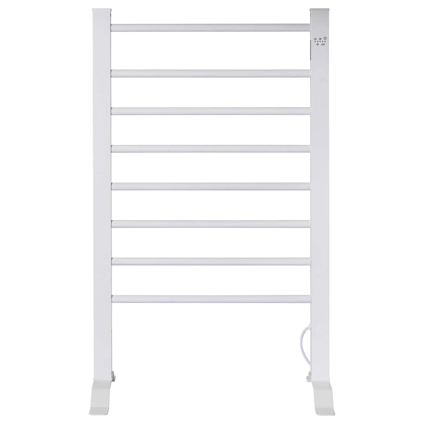 B-Ware Sygonix Handtuchwärmer Handtuchhalter Wand Standgerät Handtuchheizer Weiß  - 4064161471969