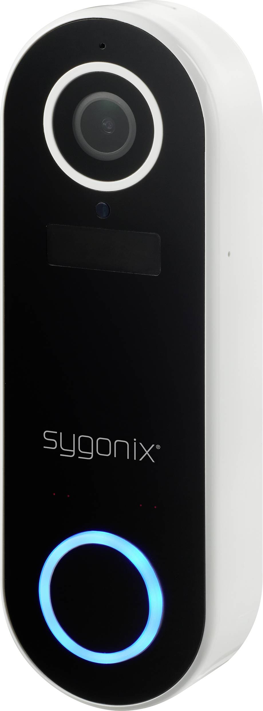 Sygonix IP-Video-Türsprechanlage WLAN Außeneinheit Weiß 1080p Kamera Alexa 76mm - 4064161160627