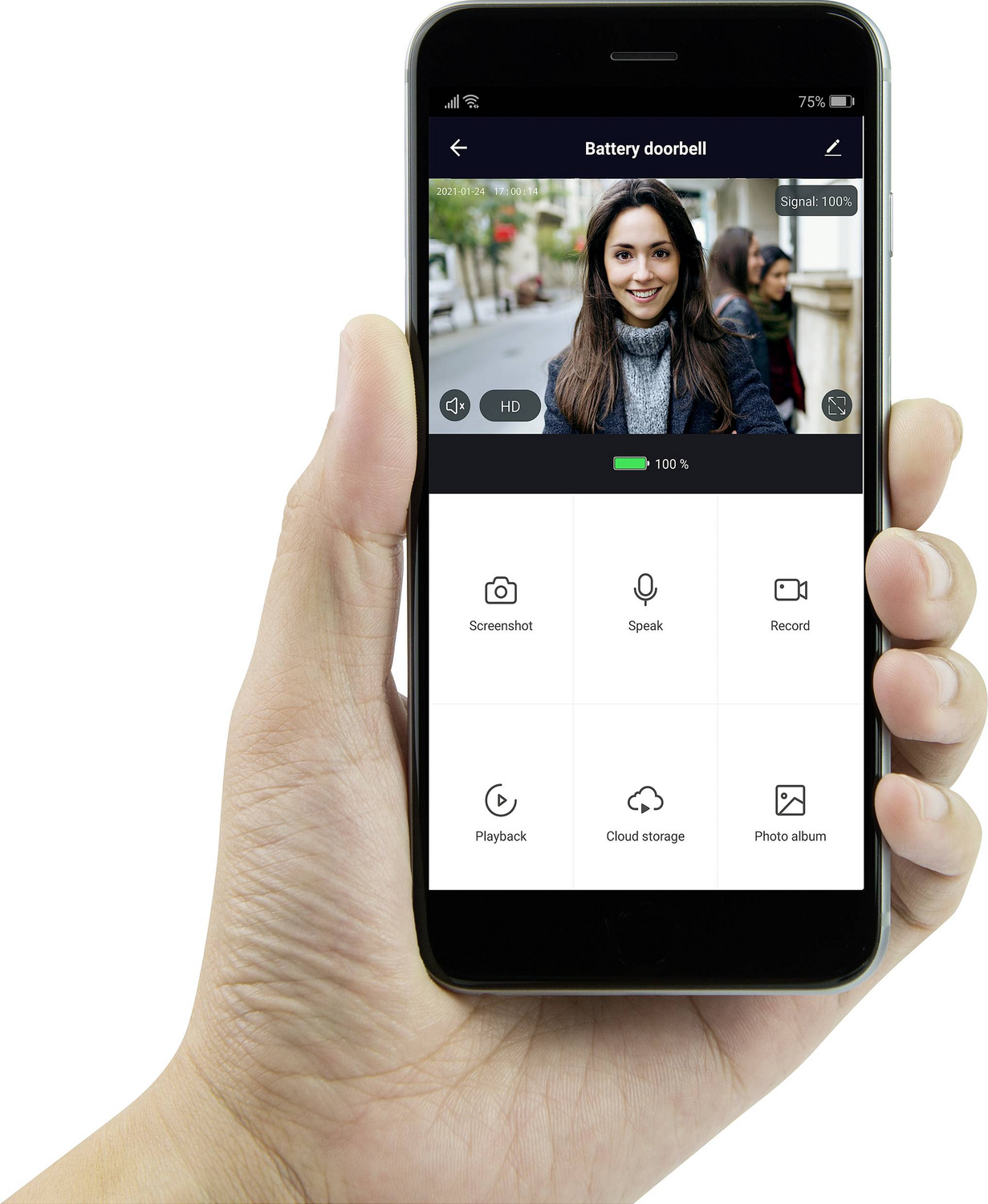 Sygonix Sy Db 500 Ip Video Türsprechanlage Wlan Klingel Siehe Text/Foto B-Ware - 4064161160627