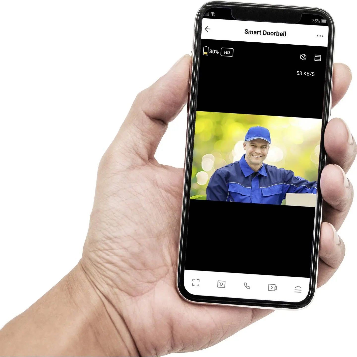 B-Ware Sygonix Ip Video Türsprechanlage Türklingel Wlan Funk Grau Weiß Smart Home Qhd - 4064161396293