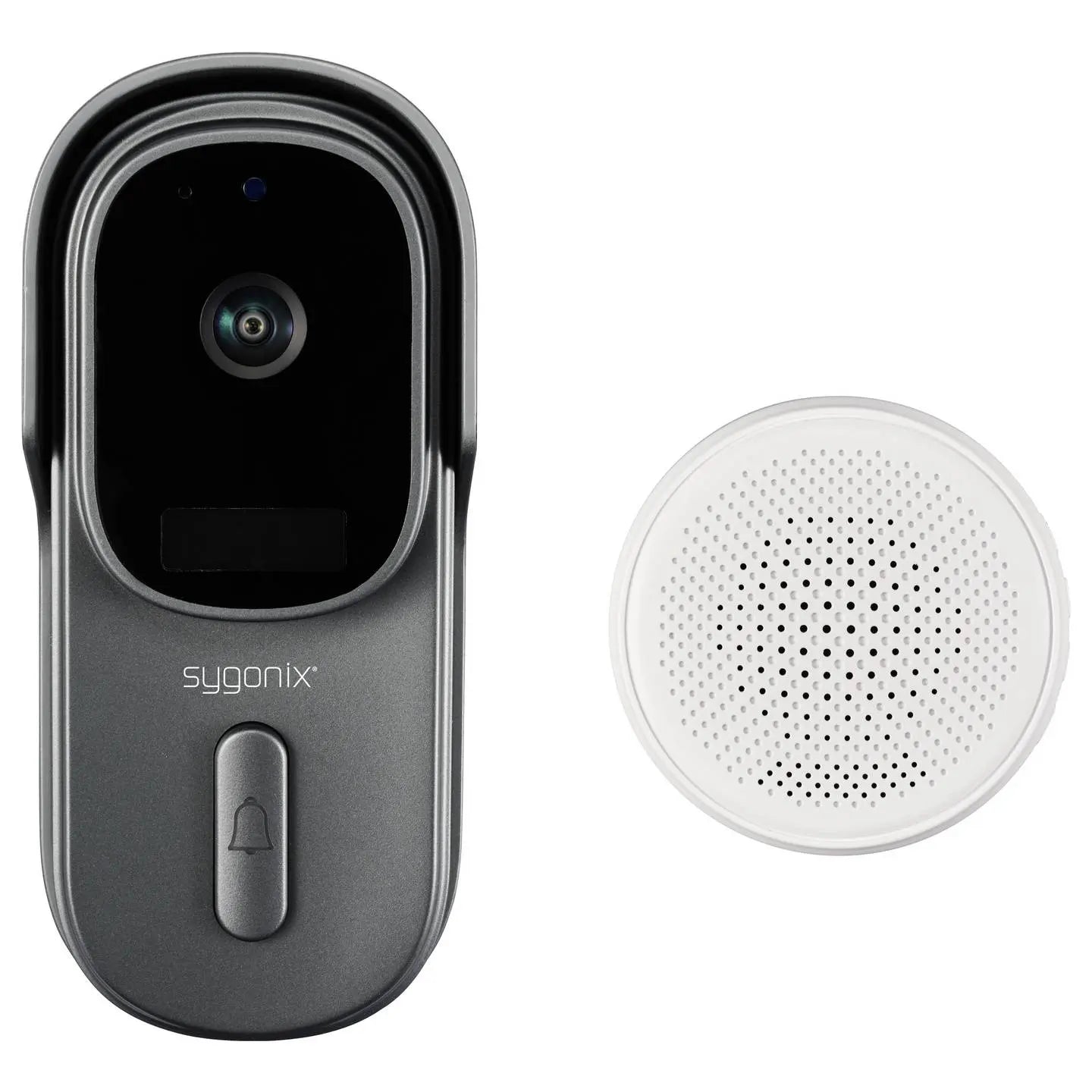 B-Ware Sygonix Ip Video Türsprechanlage Türklingel Wlan Funk Grau Weiß Smart Home Qhd - 4064161396293