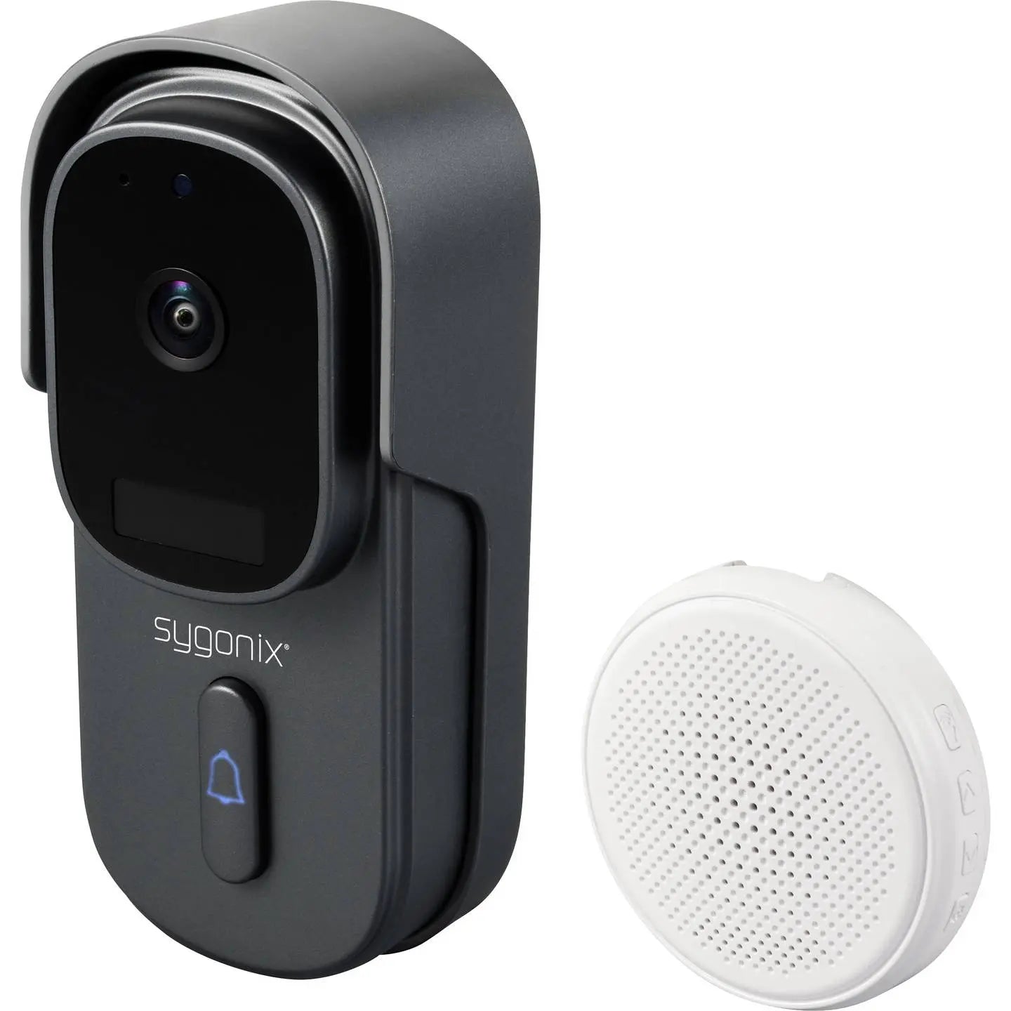 B-Ware Sygonix Ip Video Türsprechanlage Türklingel Wlan Funk Grau Weiß Smart Home Qhd - 4064161396293