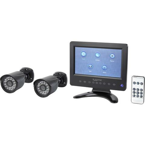 C-Ware Sygonix überwachungskamera Kamera Sicherheitskamera 2er Set Siehe Text/Foto - 4064161151120