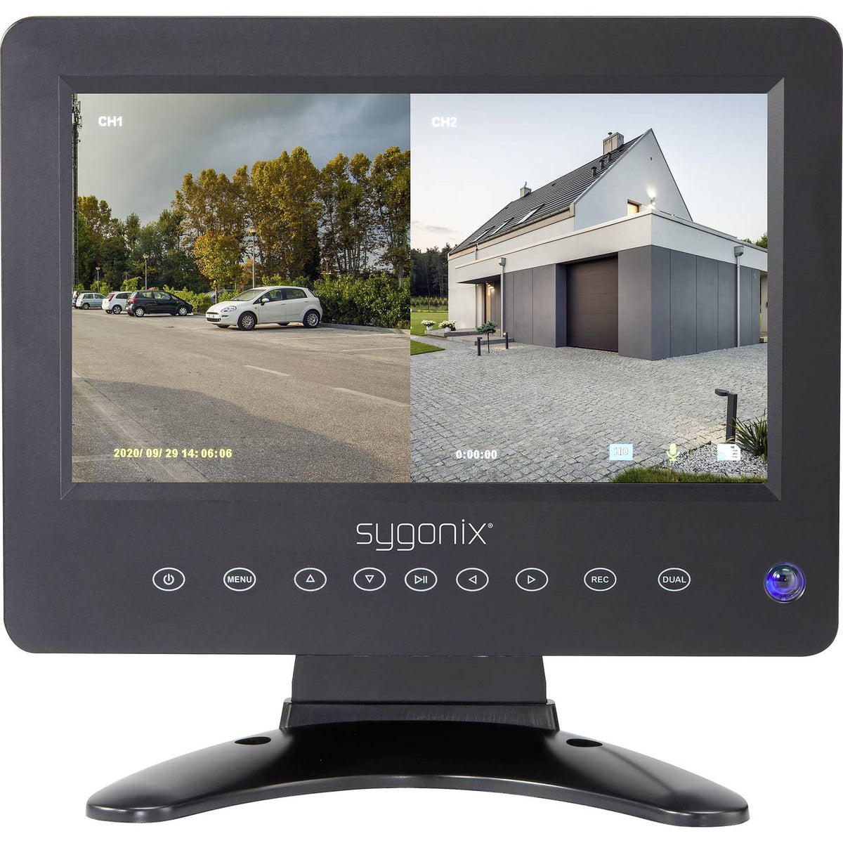 Sygonix AHD Überwachungskamera-Set 2-Kanal 720p mit 2 Kameras und Monitor - 4064161151120